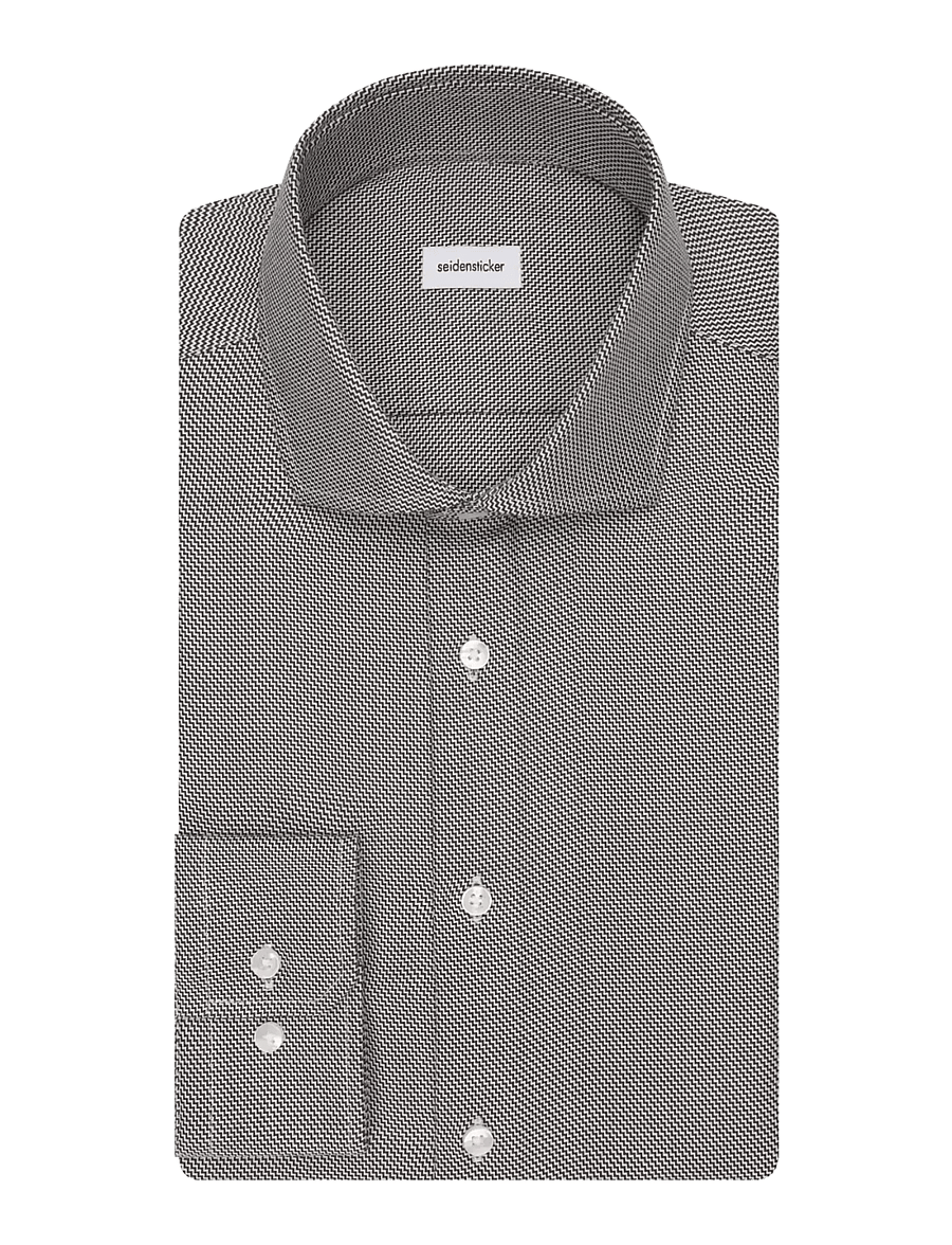 Seidensticker - Business shirt Slim - brown - 1