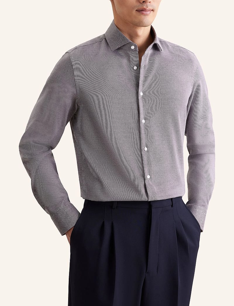 Seidensticker - Spread Kent 98 - formelle skjorter - brown - 3