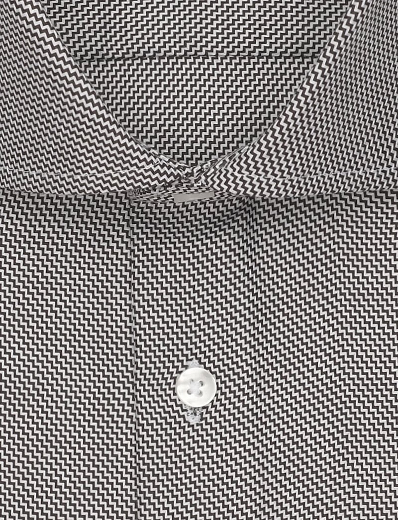 Seidensticker - Spread Kent 98 - formelle skjorter - brown - 4