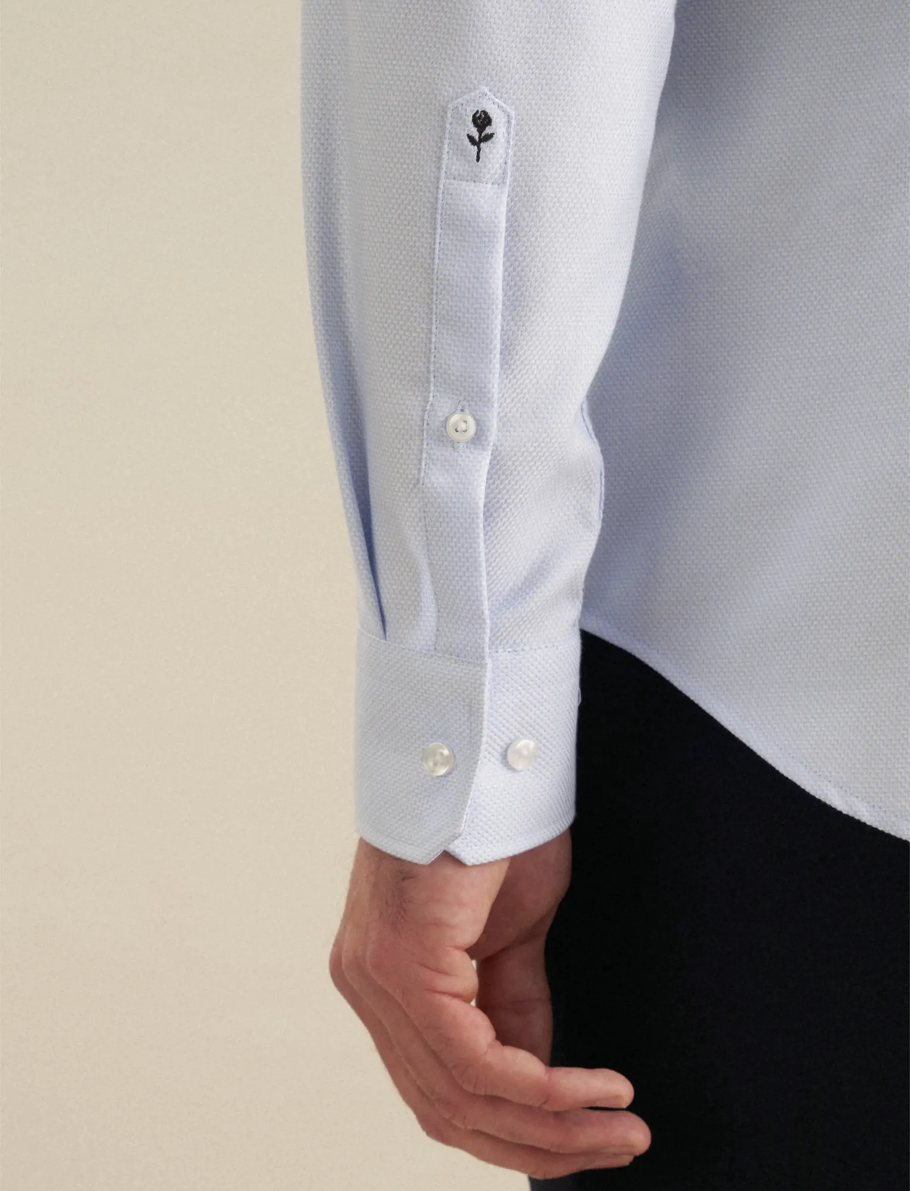 Seidensticker - Business shirt Slim - light blue - 5