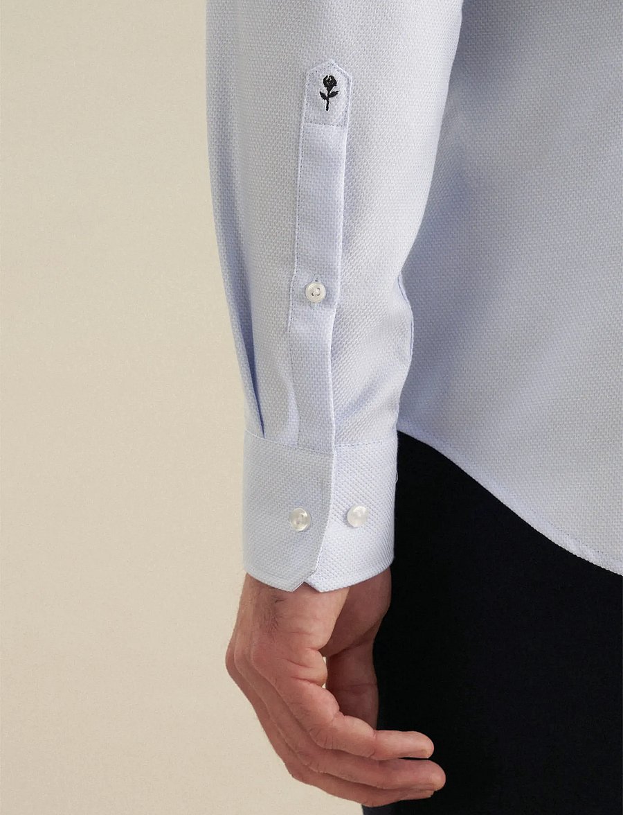 Seidensticker - Business shirt Slim - light blue - 5