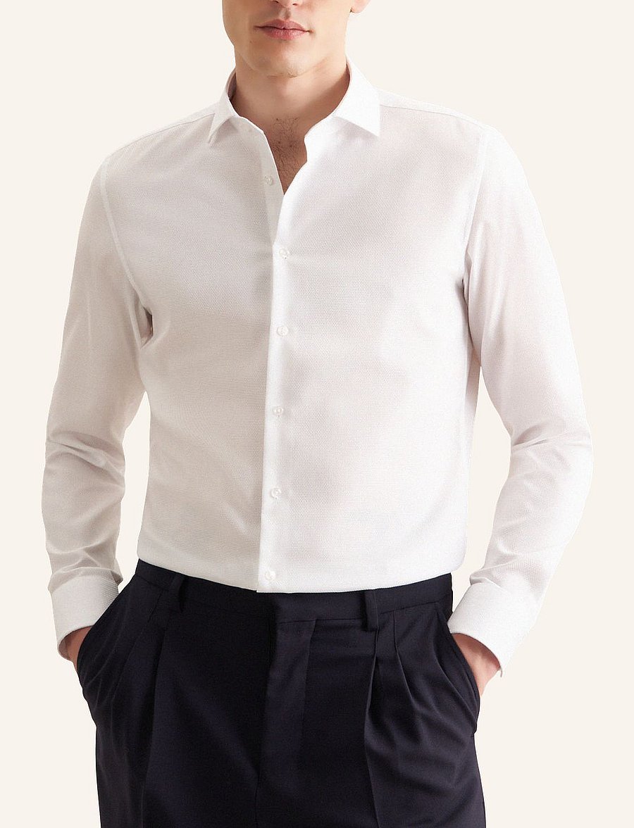 Seidensticker - Business shirt Slim - white - 0