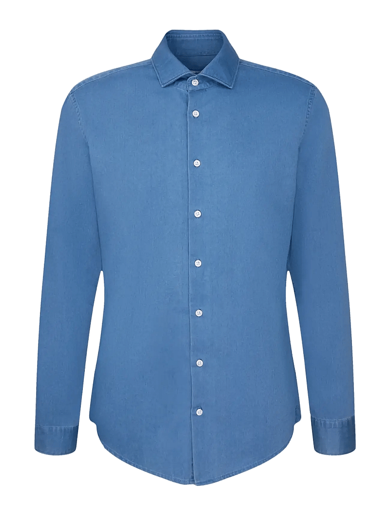 Seidensticker - FREIZEITHEMDEN 1/1 ARM - jeanshemden - blue - 1