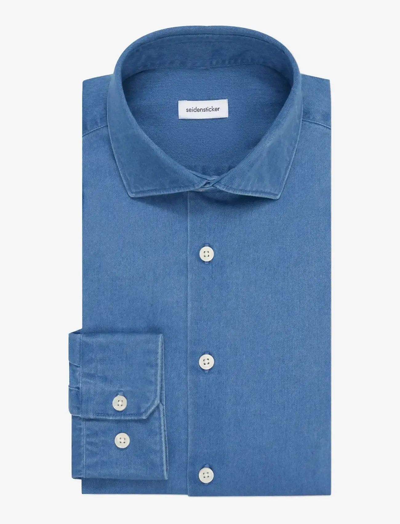 Seidensticker - FREIZEITHEMDEN 1/1 ARM - jeanshemden - blue - 2