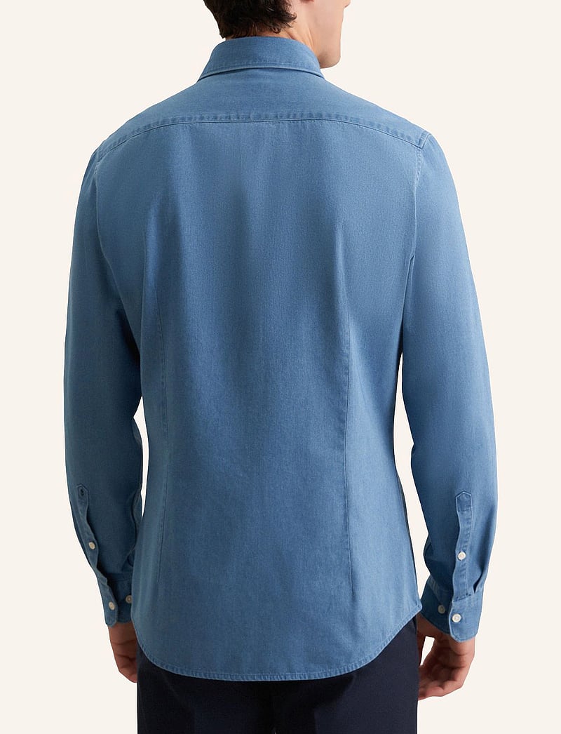 Seidensticker - FREIZEITHEMDEN 1/1 ARM - jeanshemden - blue - 3