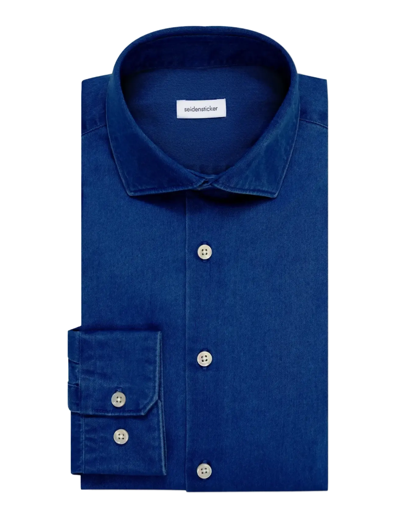 Seidensticker - Denim shirt Slim - jeanshemden - dark blue - 2