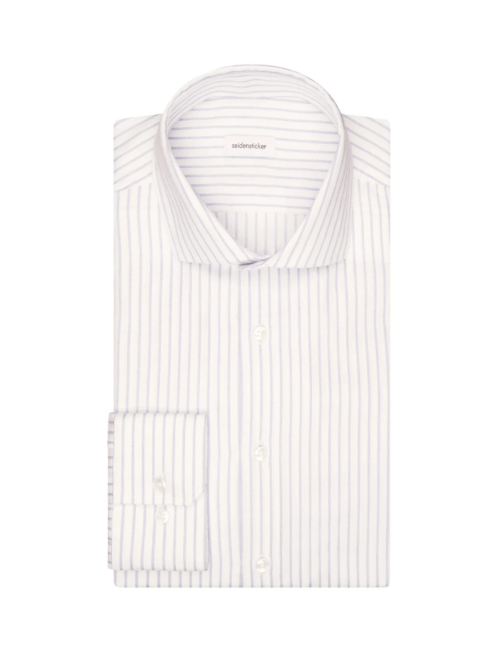 Seidensticker - Spread Kent - randiga skjortor - classic blue - 5