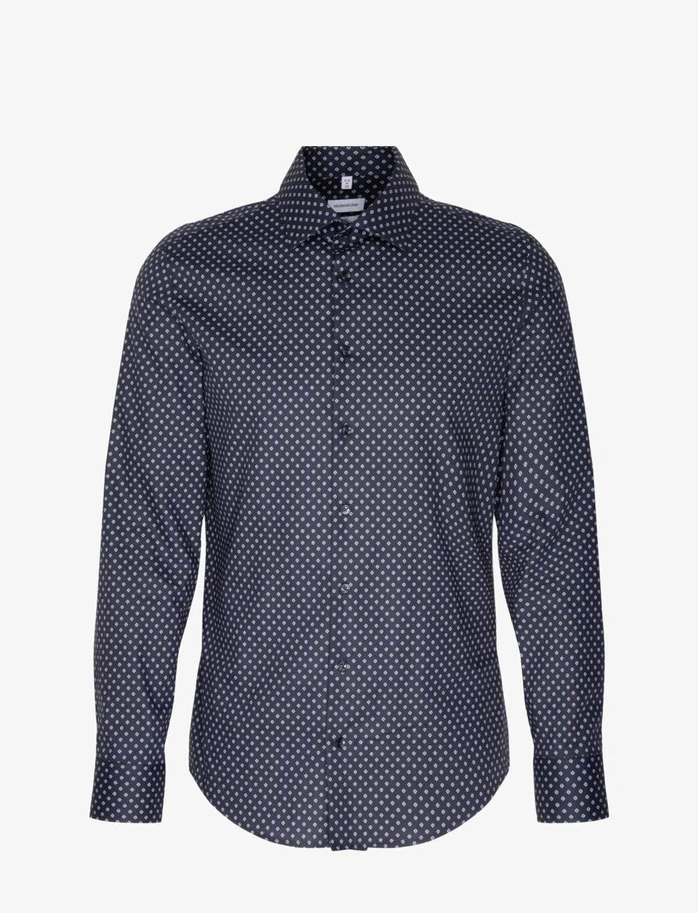 Seidensticker - CITYHEMDEN 1/1 ARM - pattern shirts - navy blue - 1