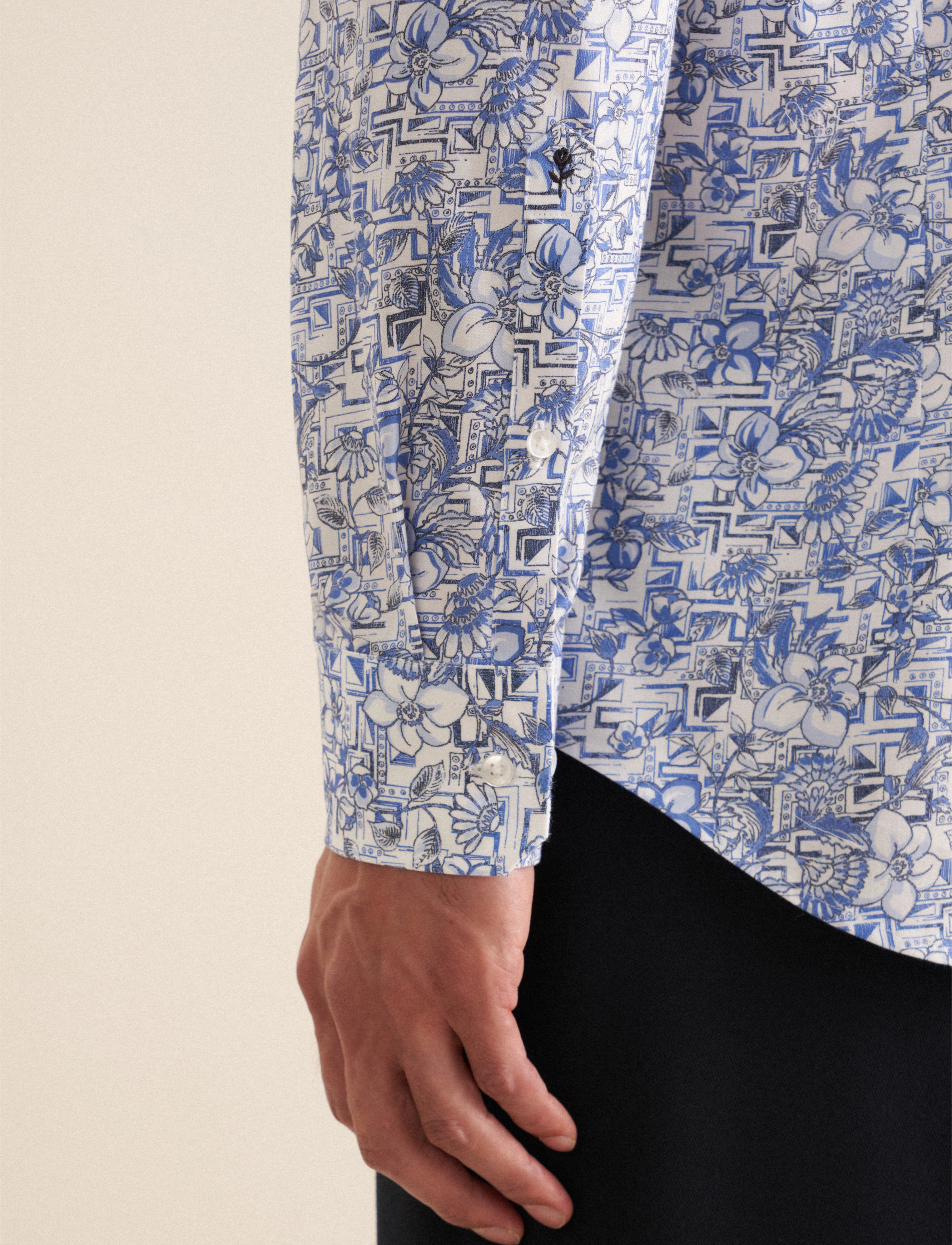 Seidensticker - CITYHEMDEN 1/1 ARM - classic blue - 4