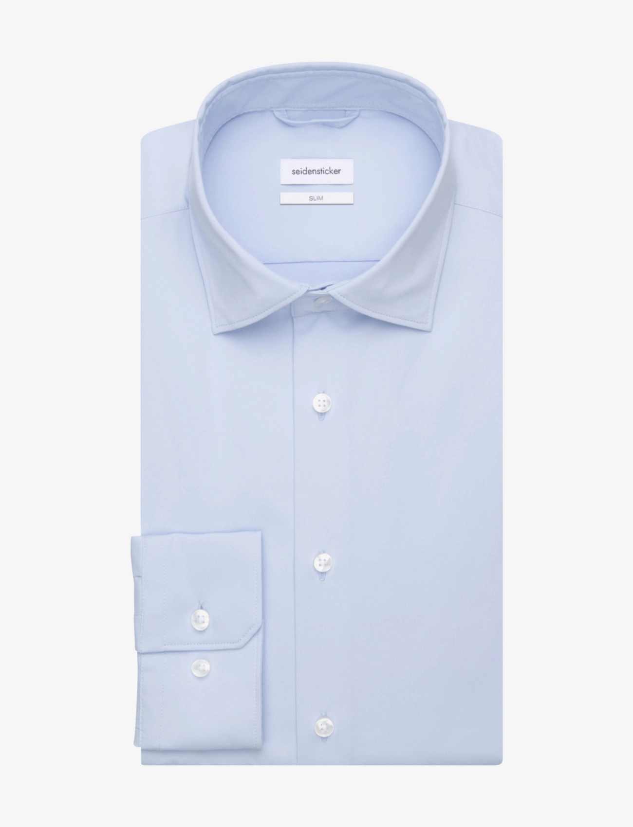 Seidensticker - Performance shirt Slim - basic skjortor - light blue - 3