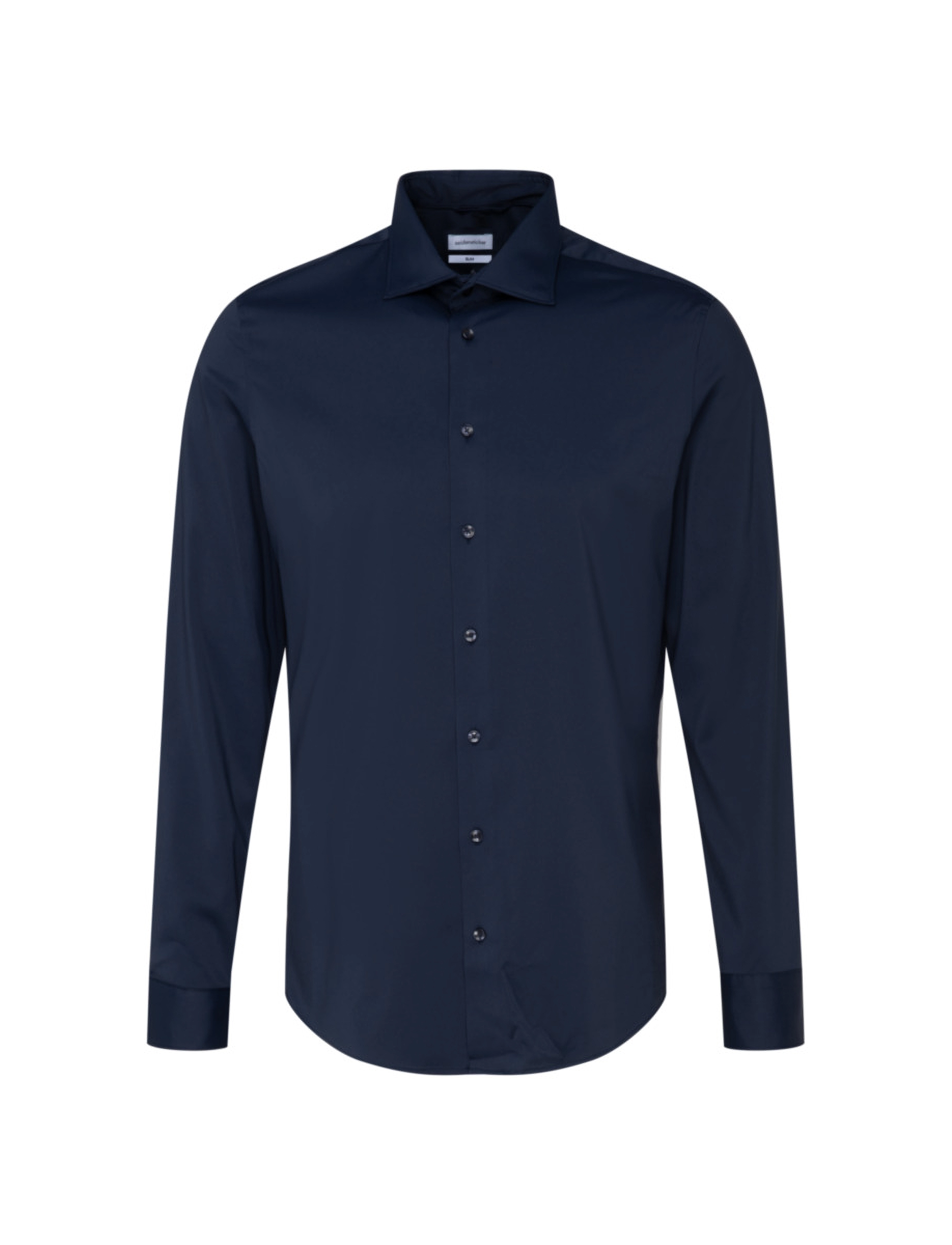 Seidensticker - Performance shirt Slim - basic skjortor - navy - 1