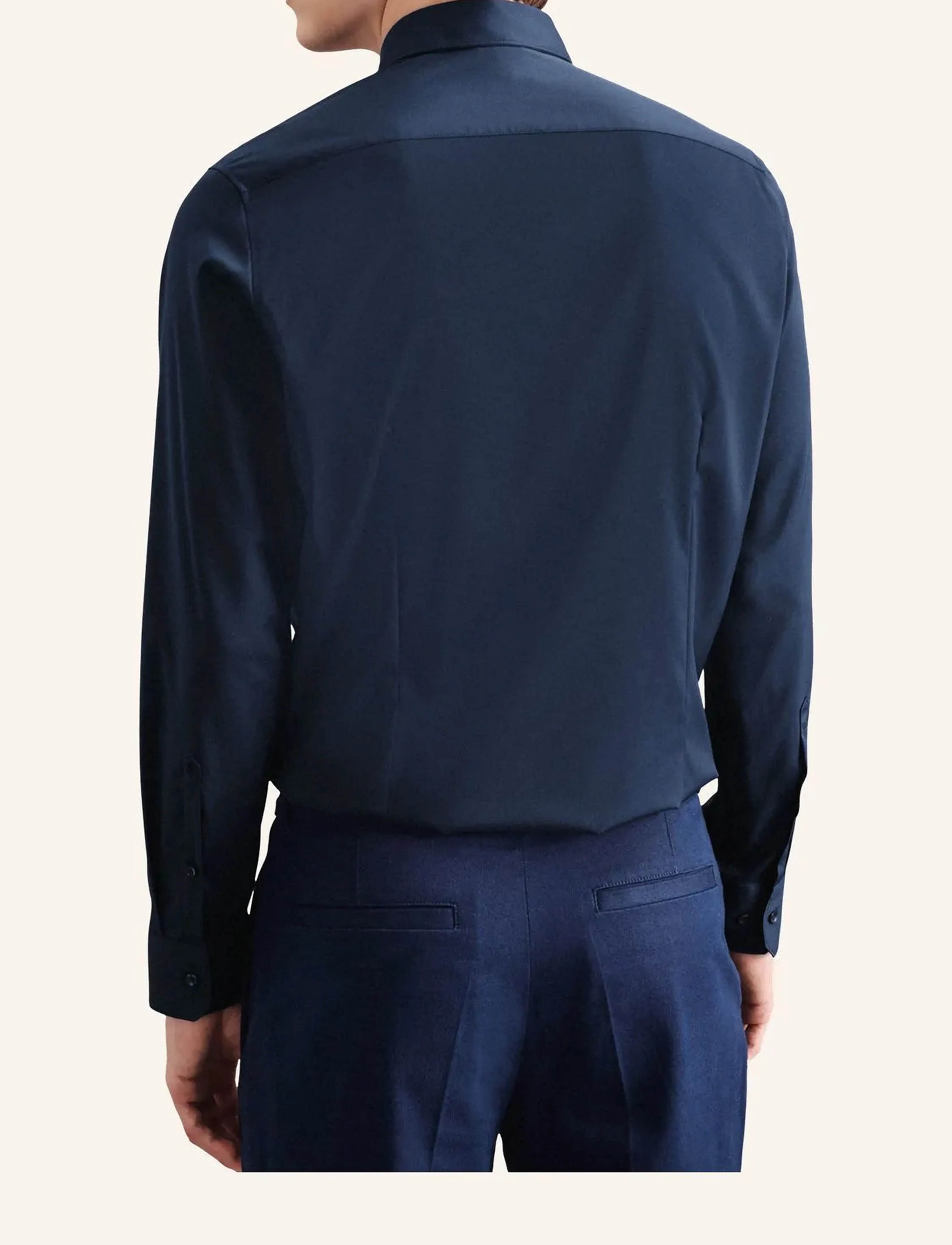 Seidensticker - Performance shirt Slim - navy - 4