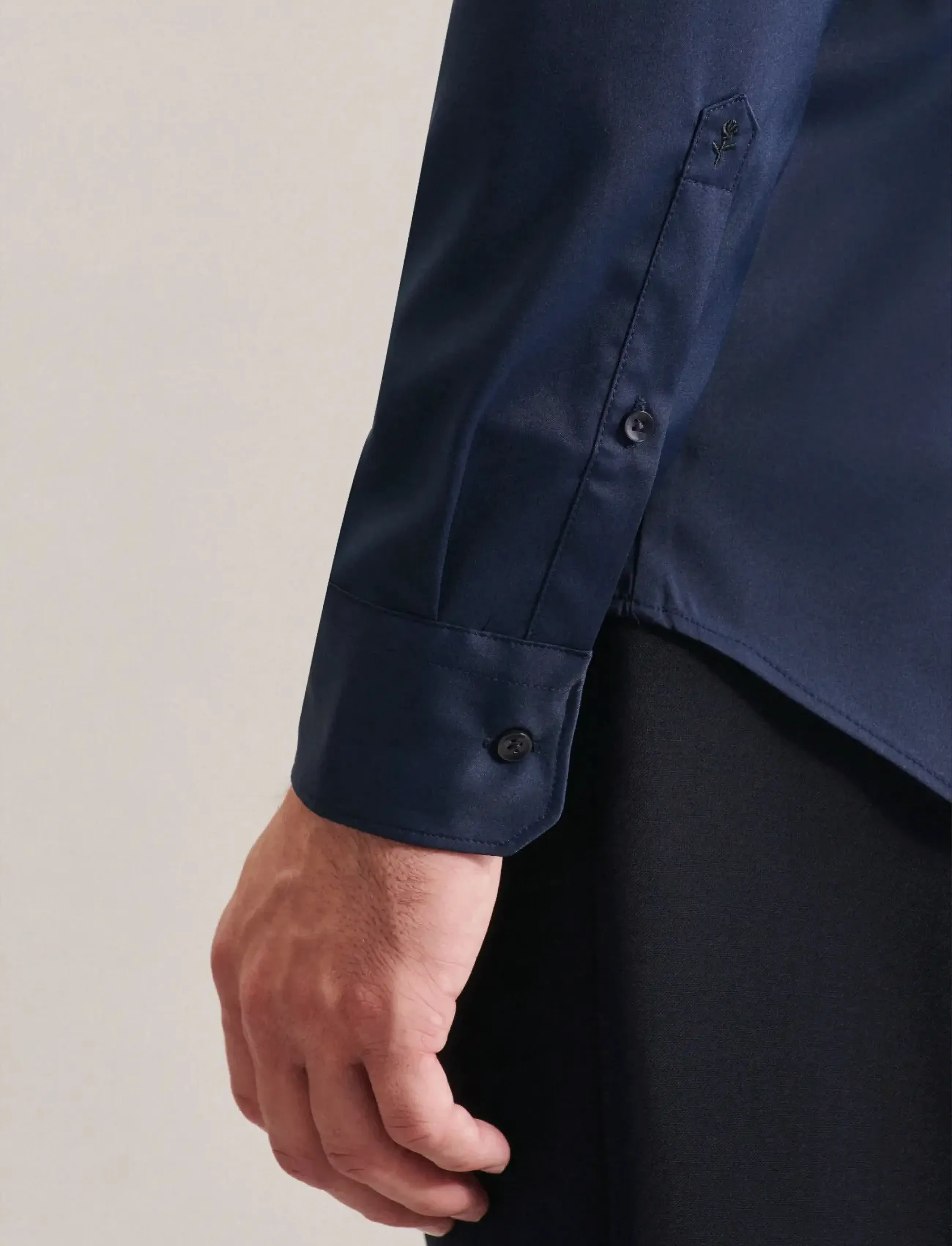 Seidensticker - Performance shirt Slim - navy - 5