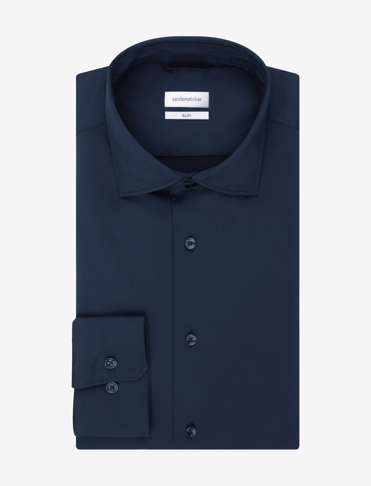 Seidensticker - CITYHEMDEN 1/1 ARM - formelle skjorter - navy - 3