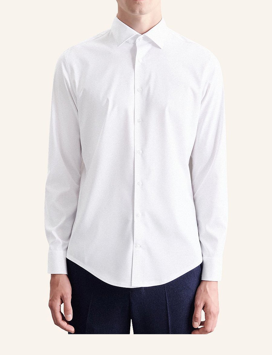 Seidensticker - Performance shirt Slim - formelle hemden - white - 0
