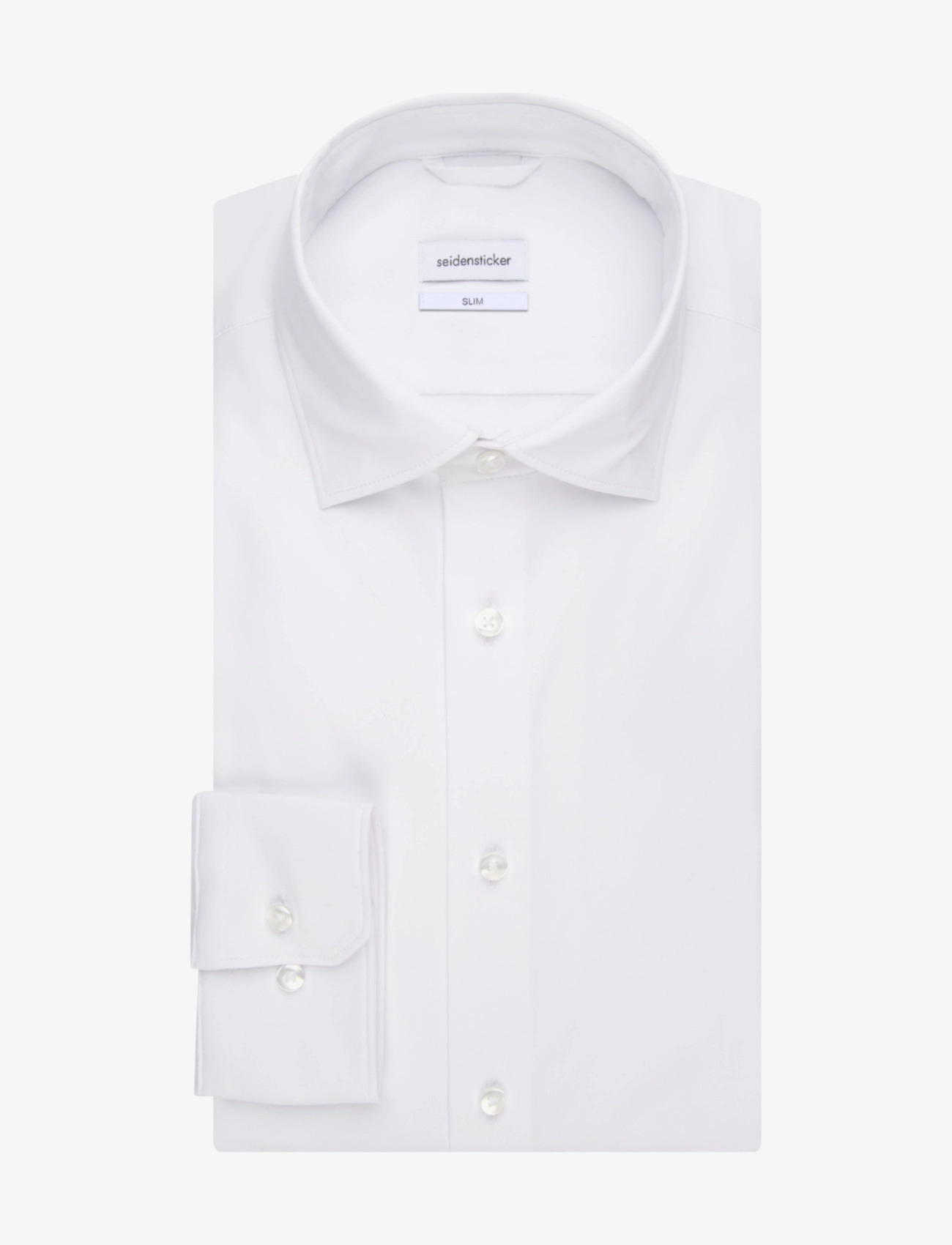 Seidensticker - Performance shirt Slim - basic skjortor - white - 3