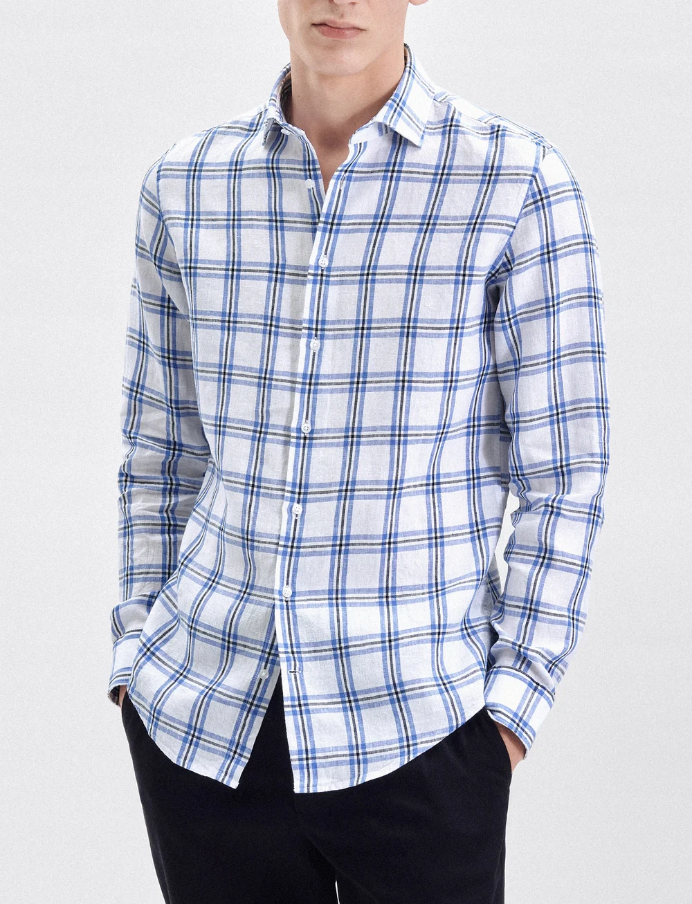 Seidensticker - CITYHEMDEN 1/1 ARM - linneskjortor - light blue - 0