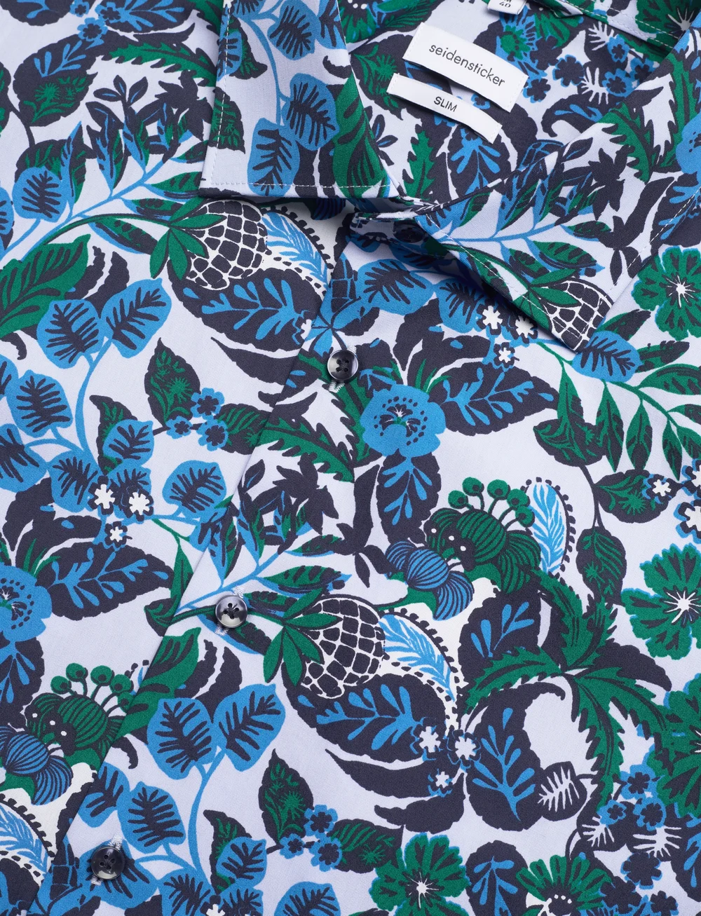 Seidensticker - CITYHEMDEN 1/2 ARM - kortærmede skjorter - turquoise - 3