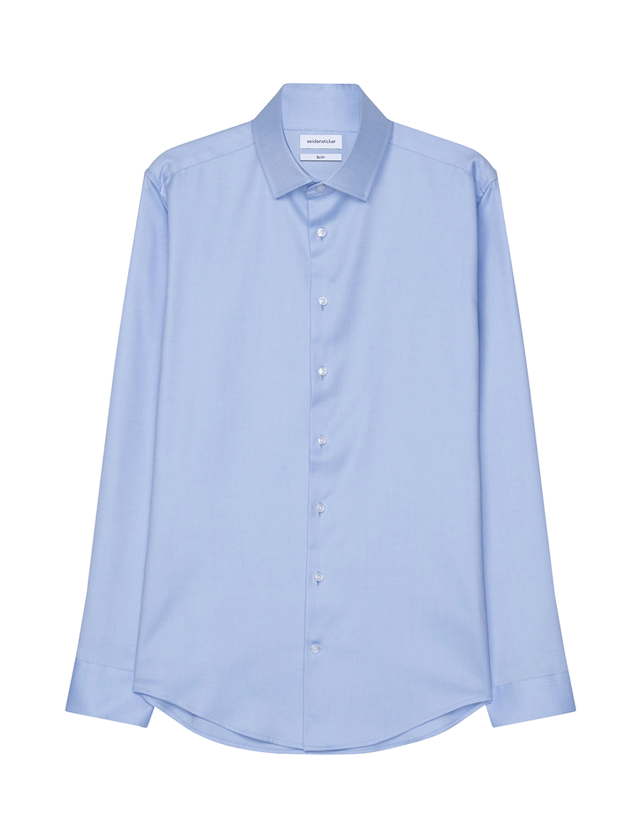 Seidensticker - Business shirt Slim - kostymskjortor - blue - 2