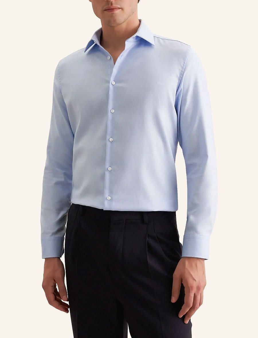 Seidensticker - Business shirt Slim - formelle skjorter - blue - 0