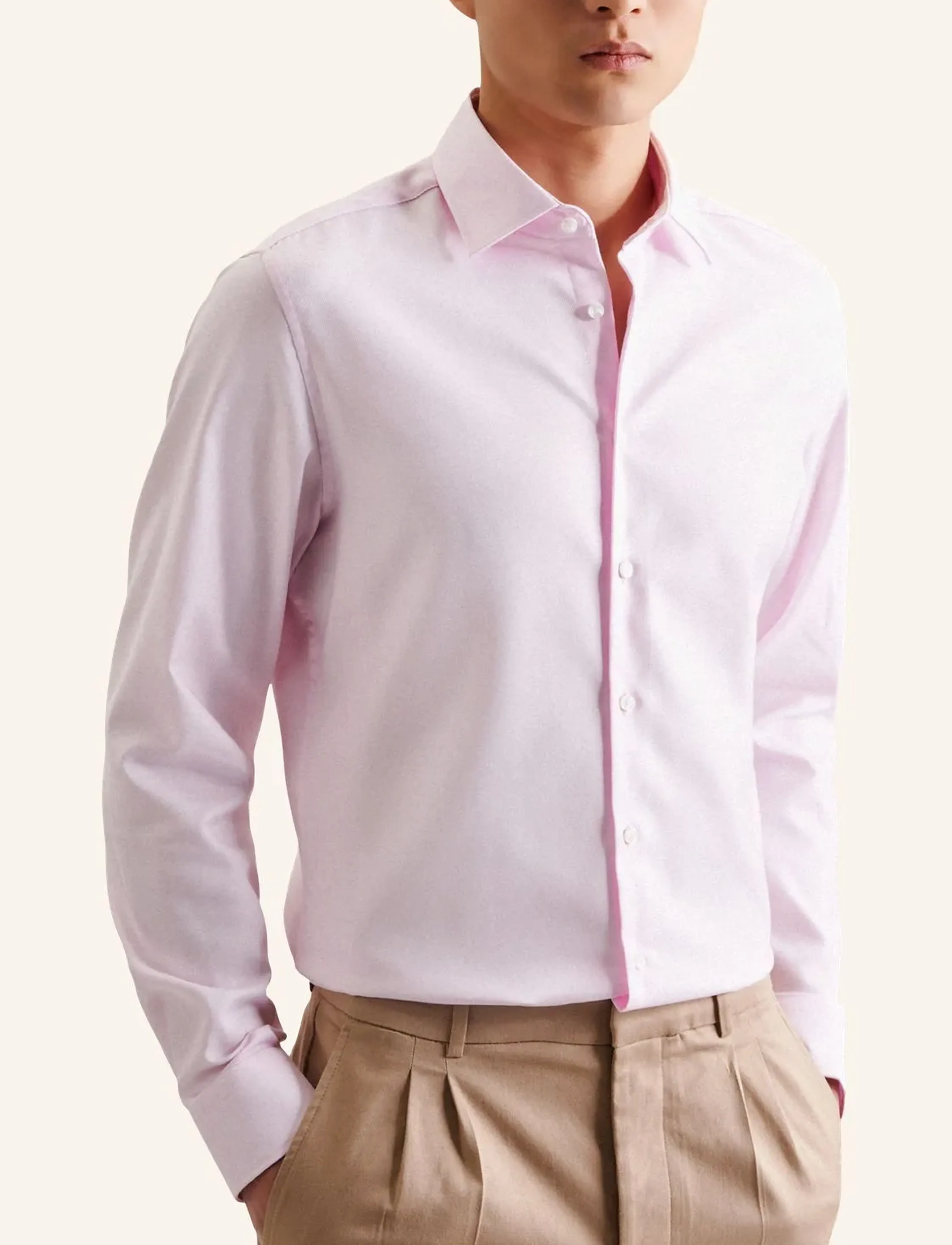 Seidensticker Business shirt Slim - Skjorter - PINK / pink/rose