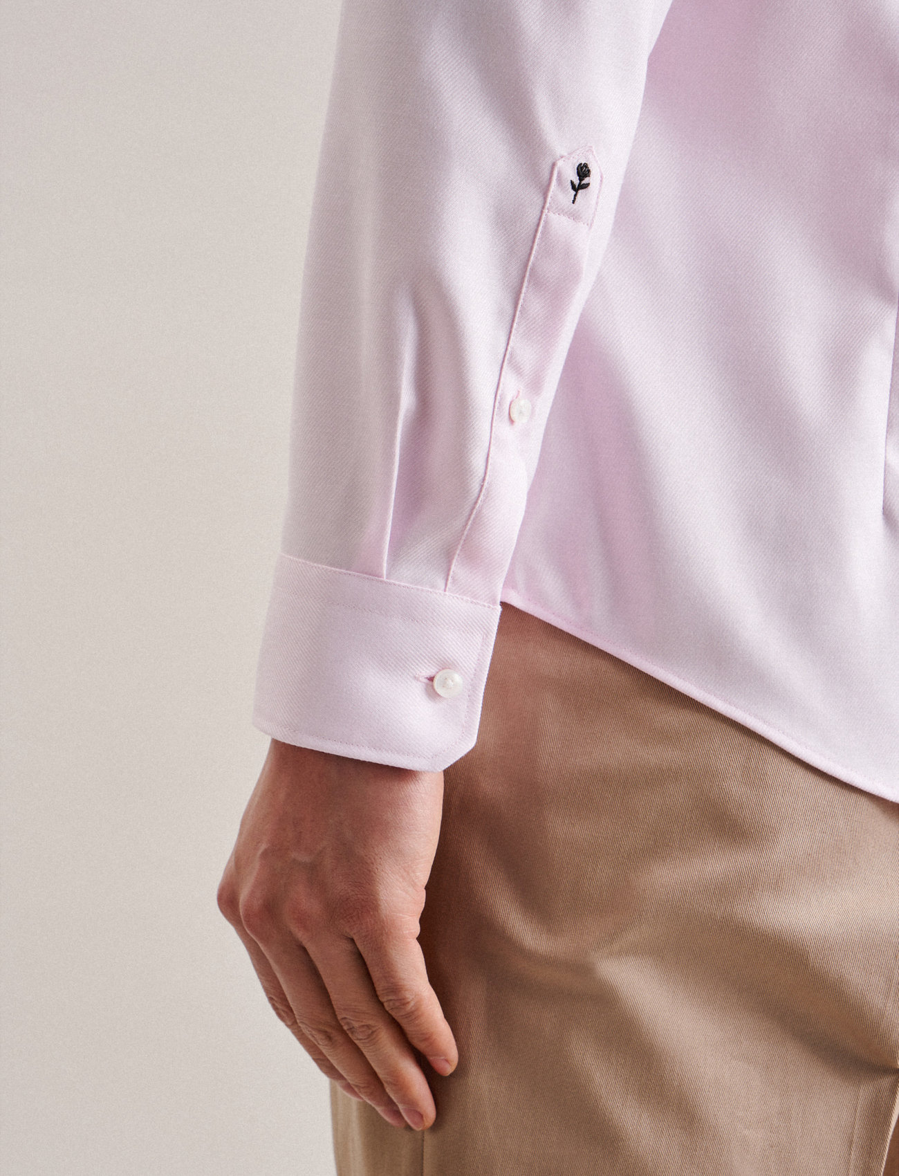 Seidensticker - Business Kent - kostymskjortor - pink - 5