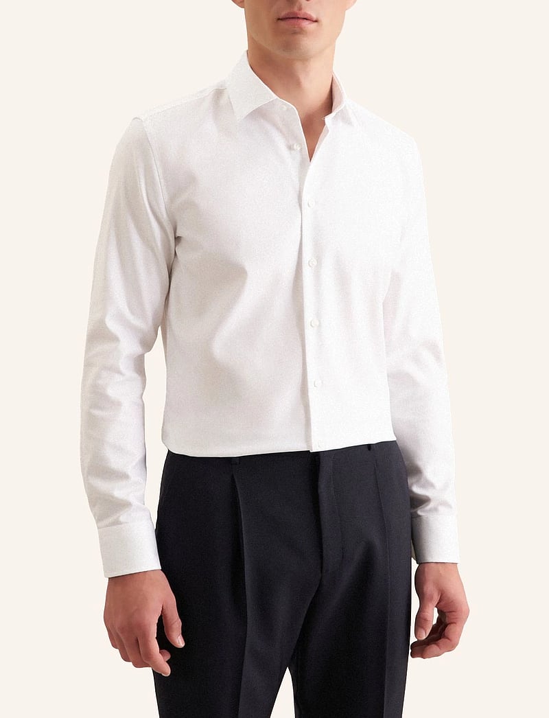 Seidensticker - Business Kent - pidulikud särgid - white - 1