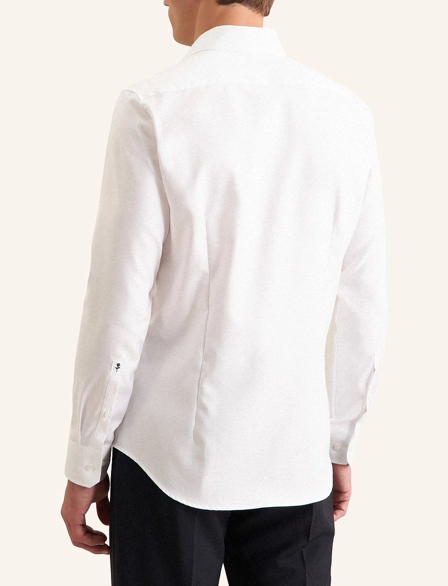 Seidensticker - Business shirt Slim - formal shirts - white - 3