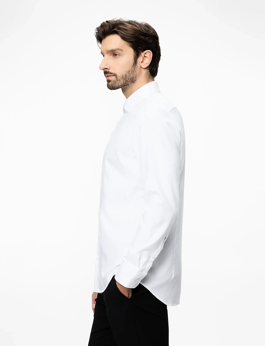 Seidensticker - Business shirt Slim - formelle skjorter - white - 4