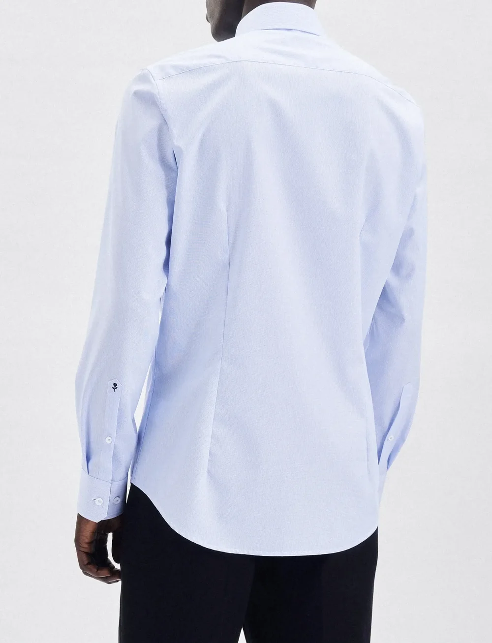 Seidensticker - Business Kent Patch13 - formal shirts - light blue - 4