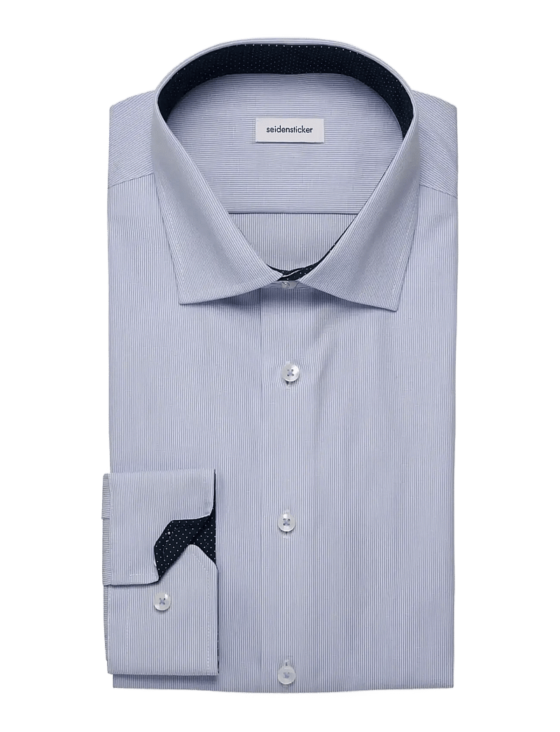 Seidensticker - Business Kent Patch13 - muodolliset kauluspaidat - light blue - 3