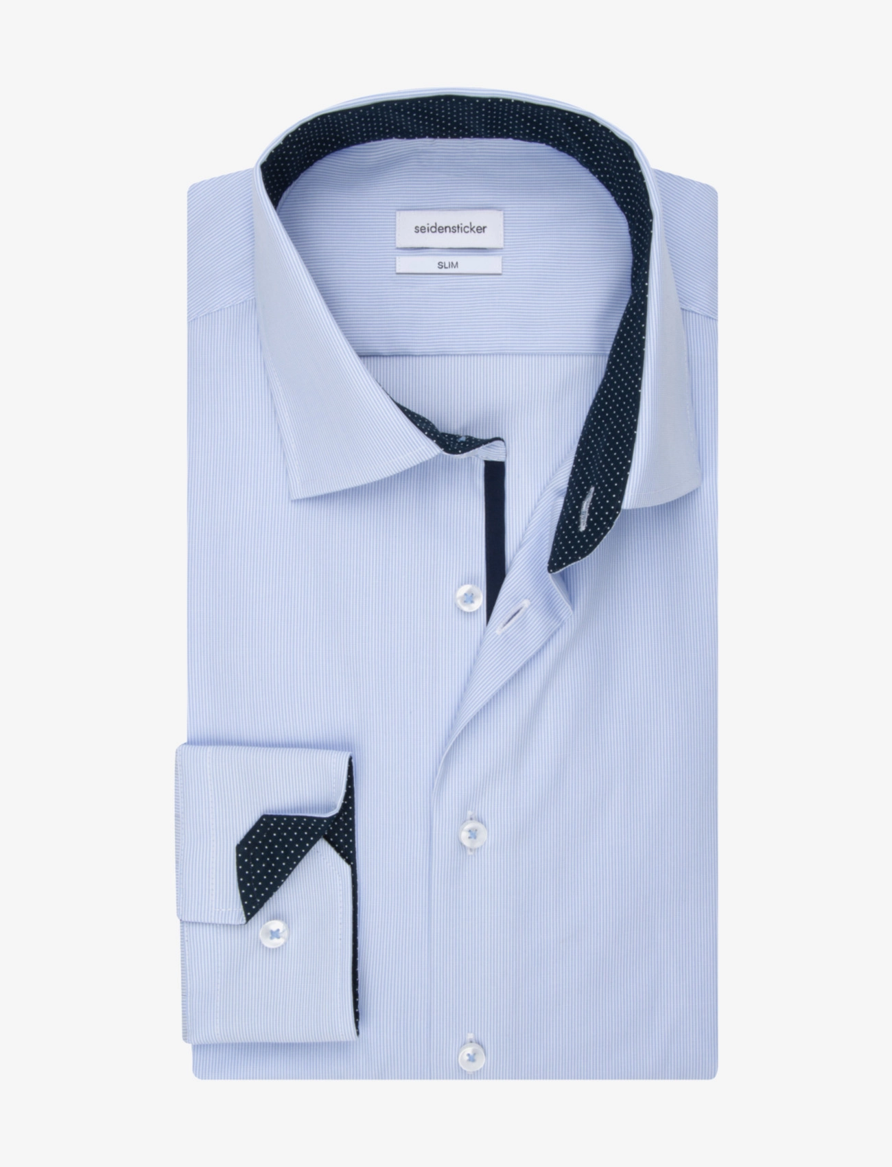 Seidensticker - Business shirt Slim - light blue - 4