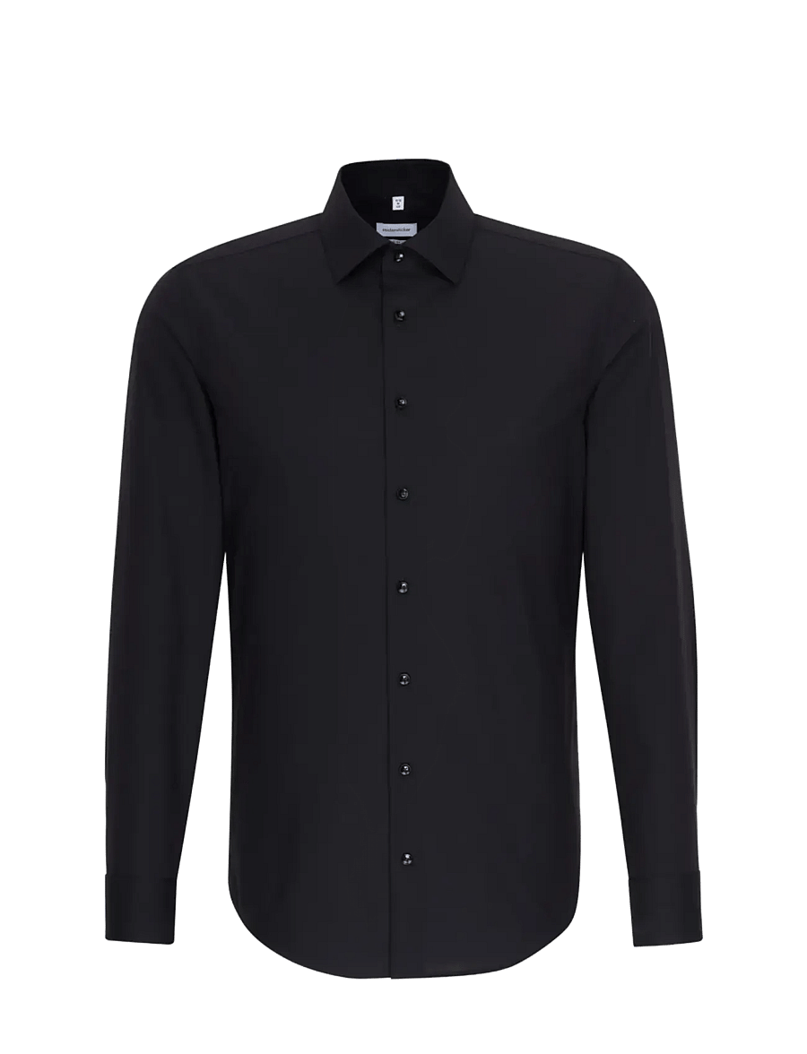 Seidensticker - Business shirt Slim - formelle hemden - black - 1