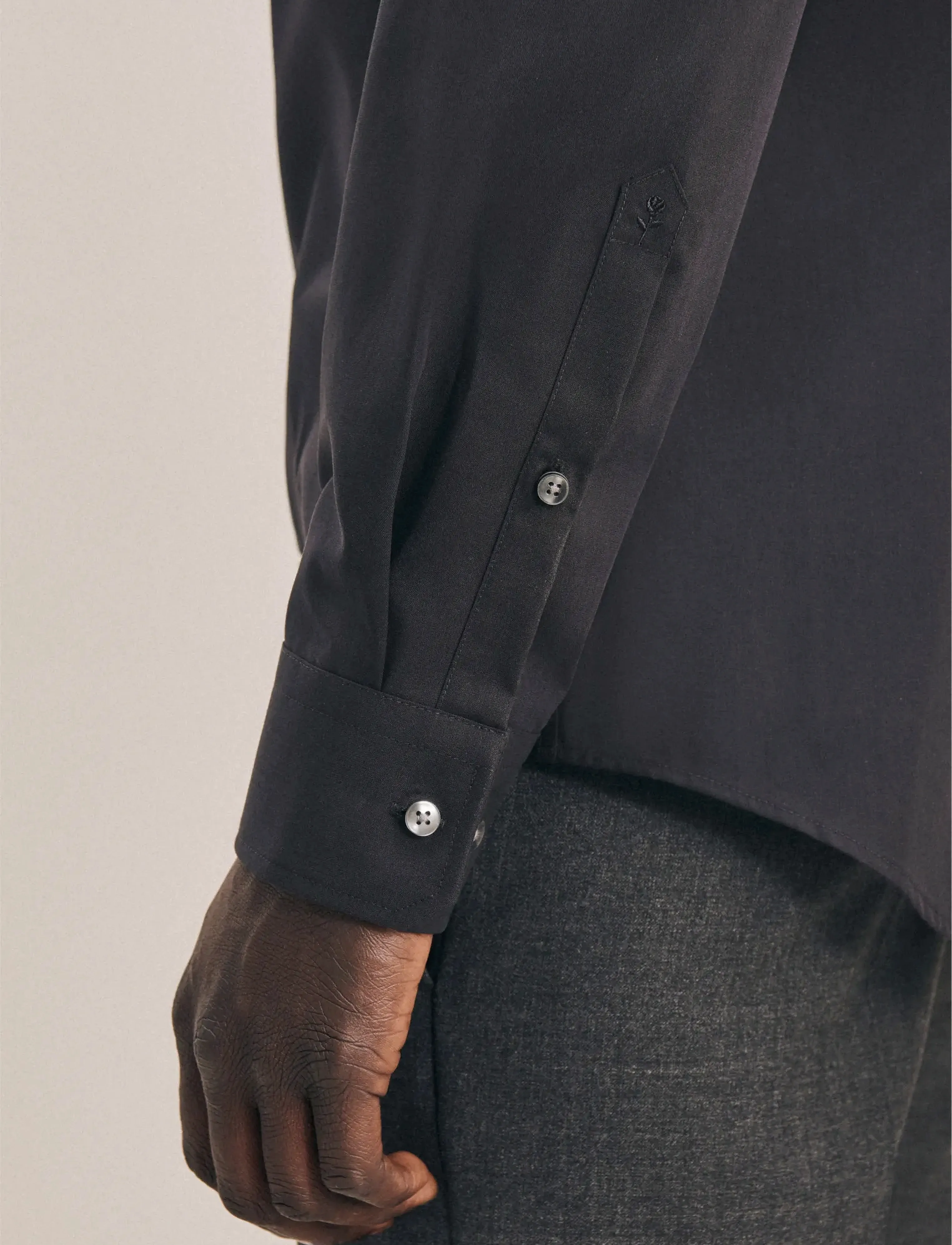Seidensticker - Business shirt Slim - formelle hemden - black - 5