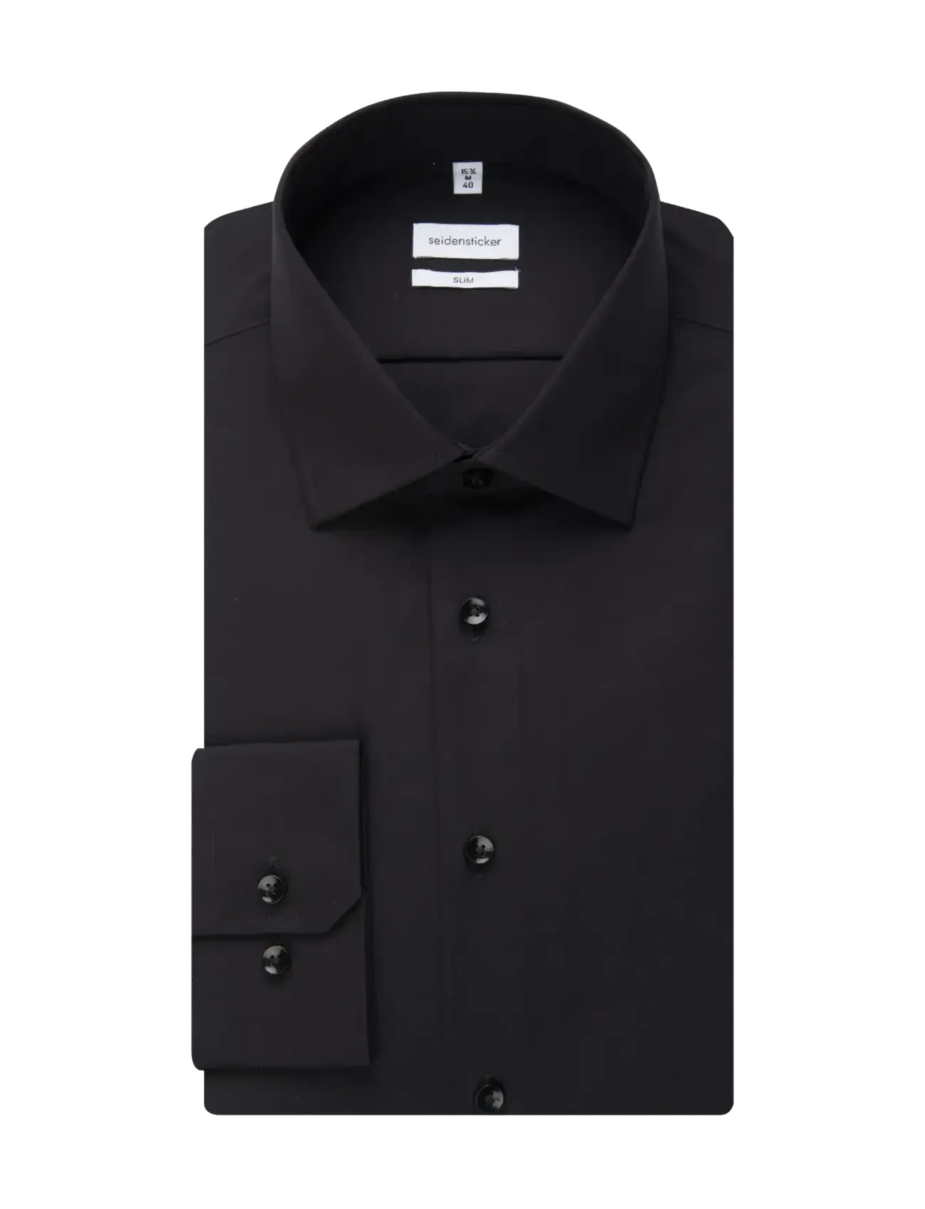 Seidensticker - Business shirt Slim - formelle hemden - black - 3
