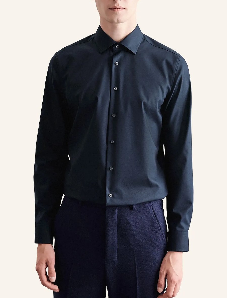 Seidensticker - Business shirt Slim - koszule wizytowe - navy - 0