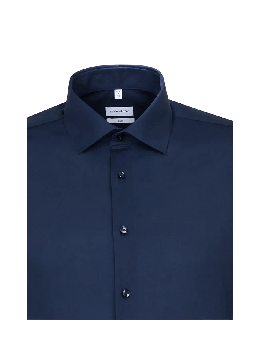 Seidensticker - Business shirt Slim - koszule wizytowe - navy - 3