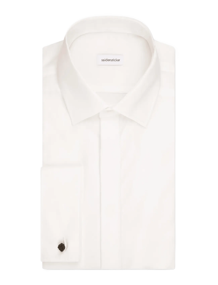 Seidensticker - Gala shirt Slim - formelle skjorter - ecru - 1