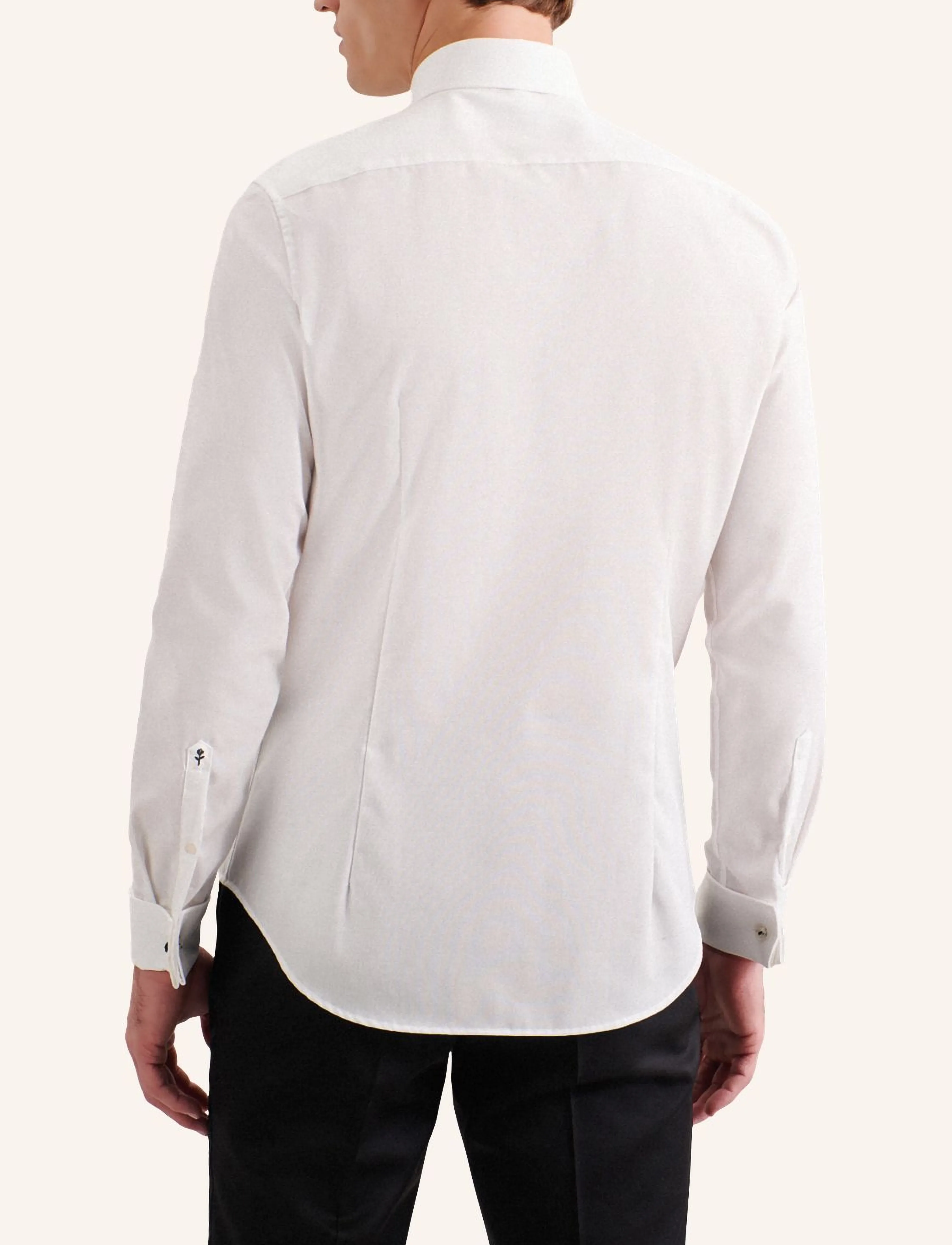 Seidensticker - Gala shirt Slim - formelle skjorter - ecru - 4