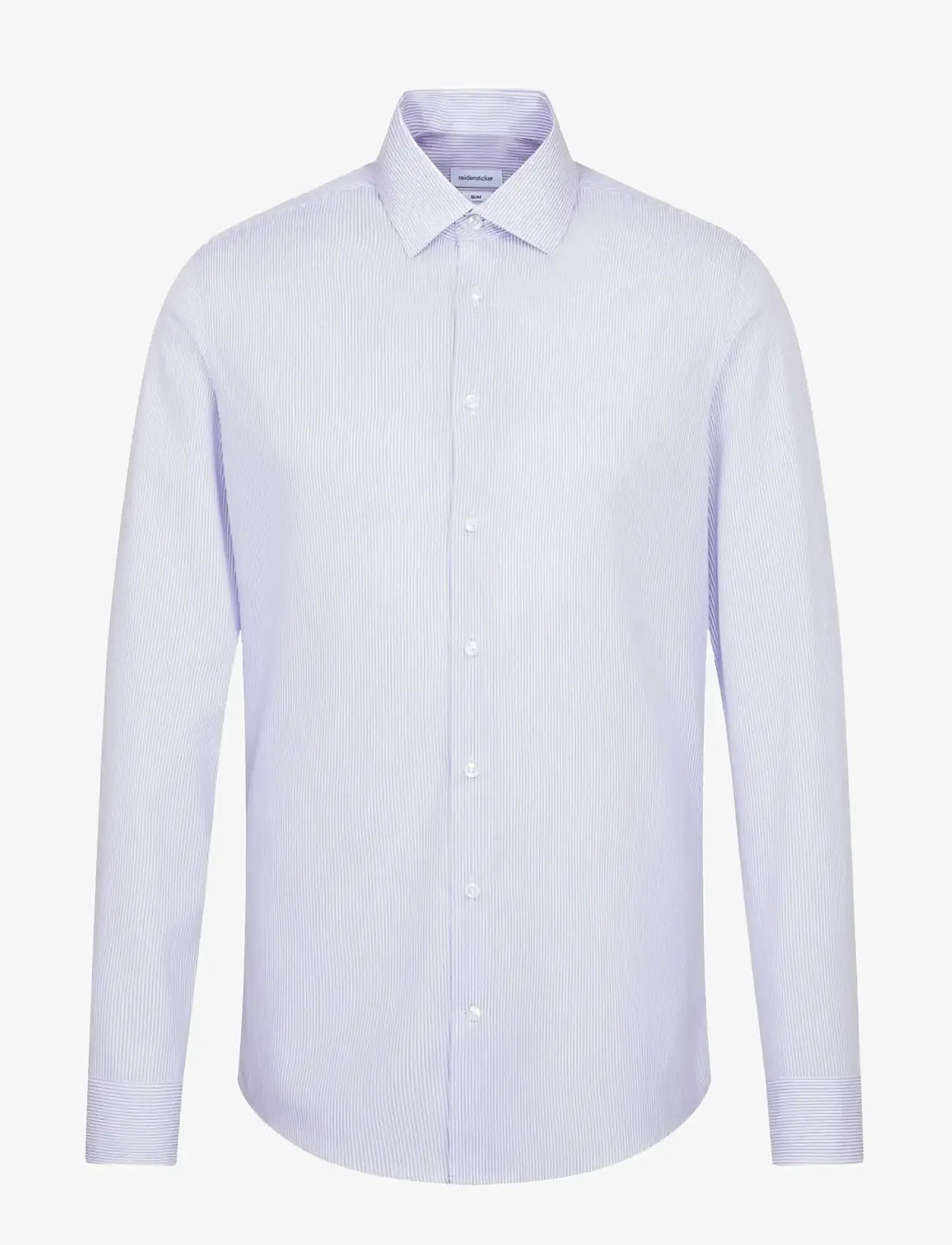Seidensticker - Business Kent 98 1/1 - gestreifte hemden - light blue - 1