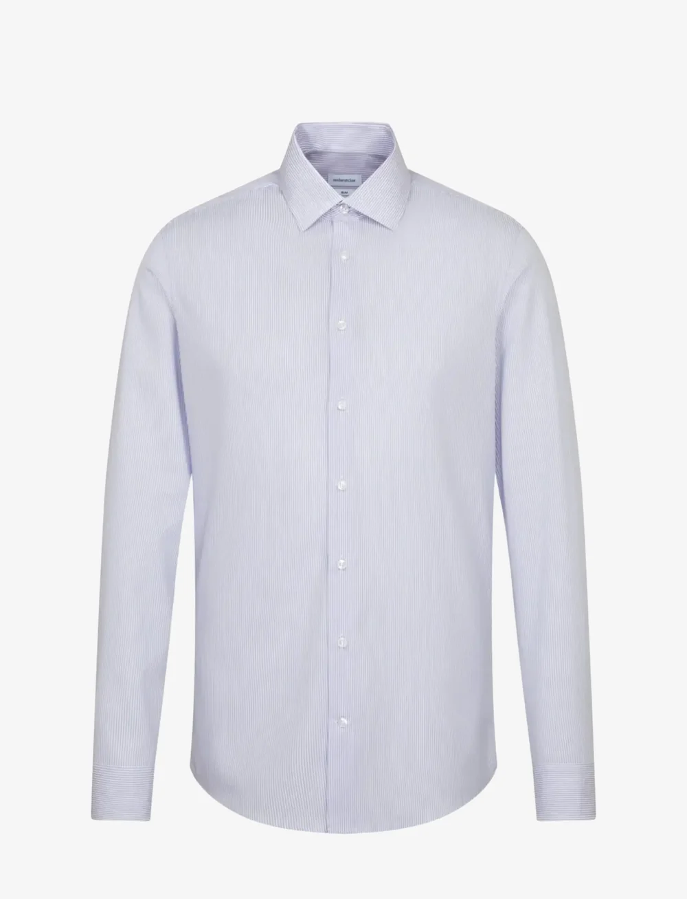 Seidensticker - Business Kent 98 1/1 - striped shirts - light blue - 1