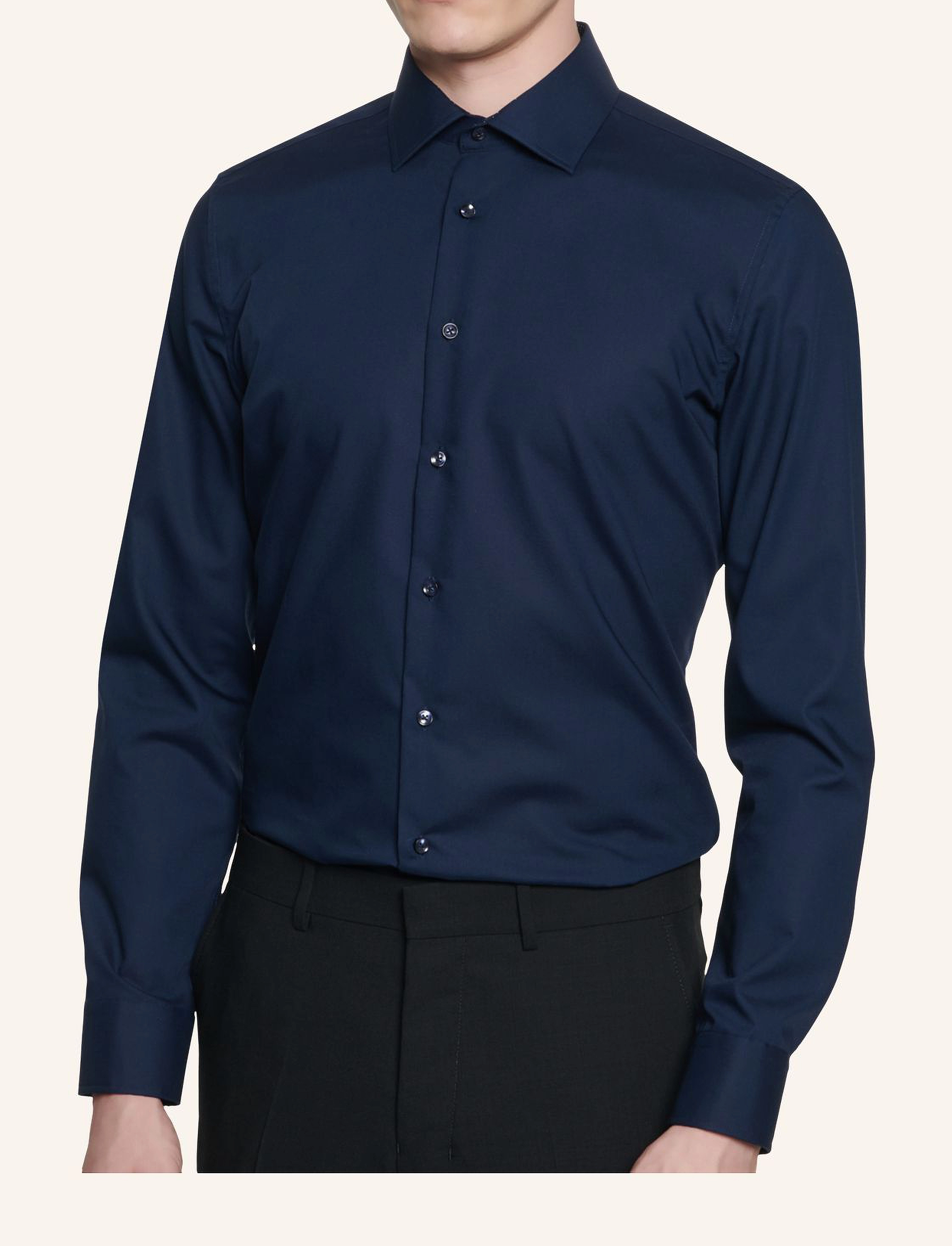 Seidensticker Business shirt Slim - Skjorter - DARK BLUE / navy