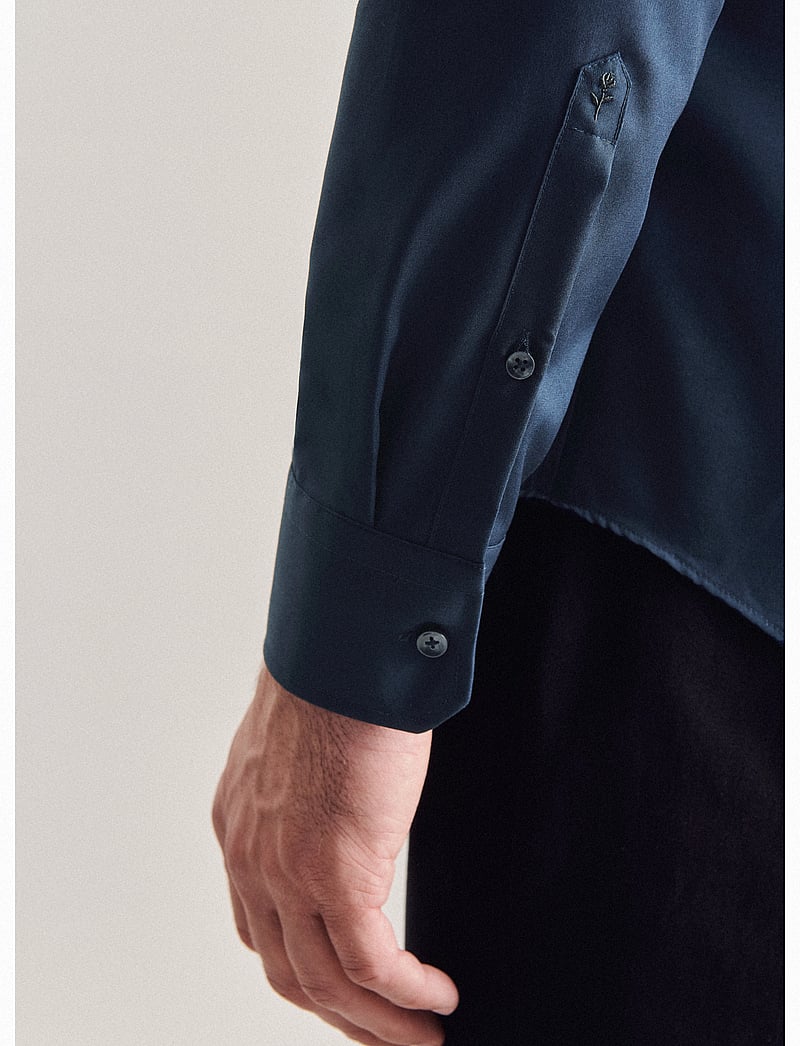 Seidensticker - Business Kent Patch12 - formelle skjorter - dark blue - 5