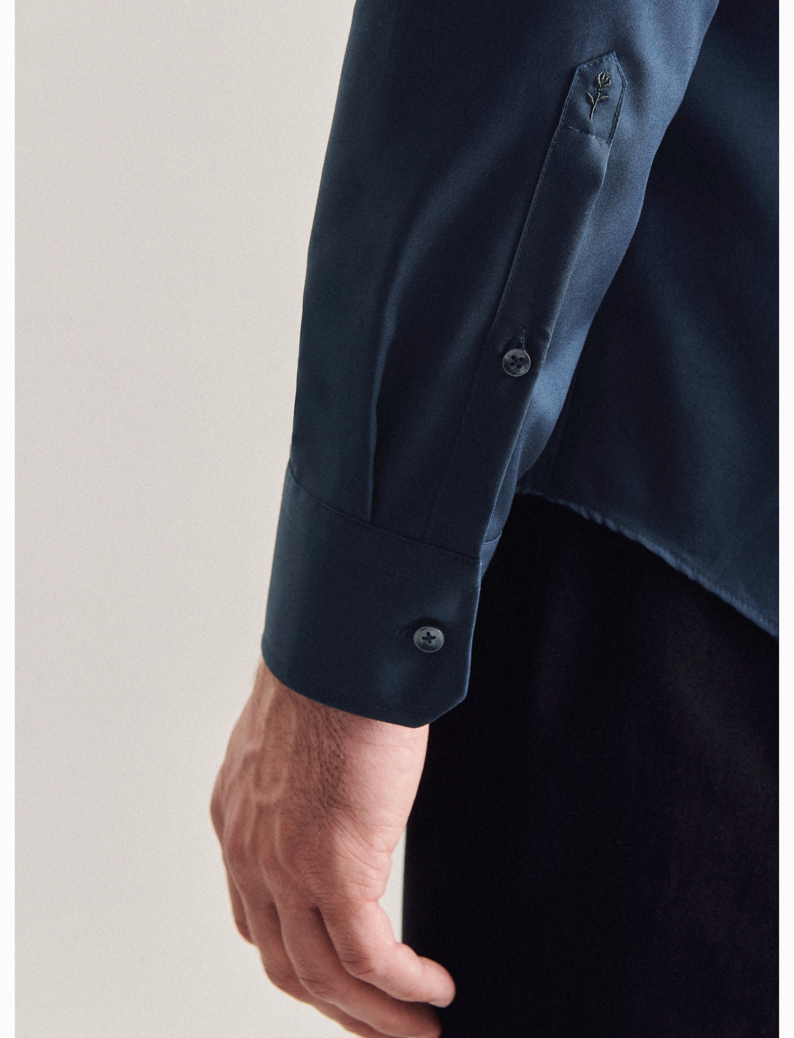 Seidensticker - Business shirt Slim - kostymskjortor - dark blue - 5