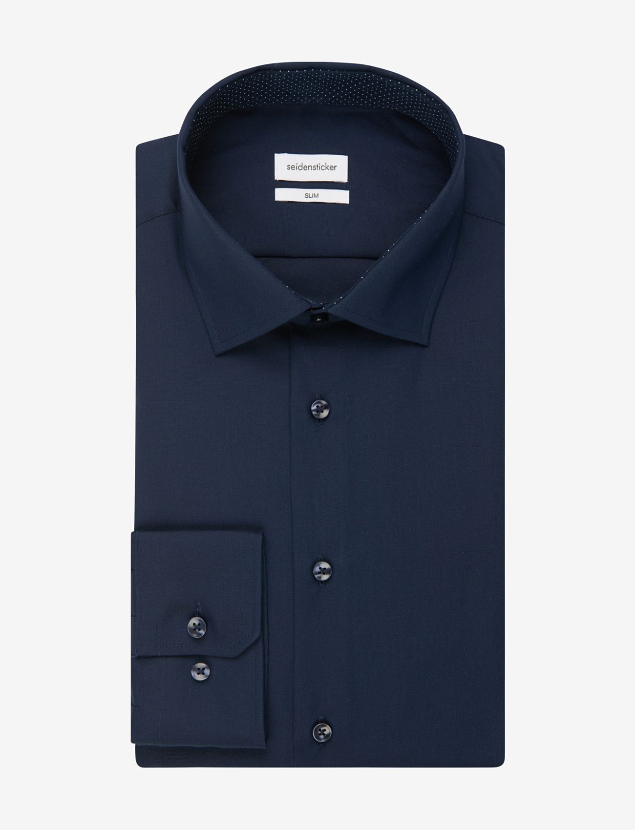 Seidensticker - Business Kent 98 Patch 12 1/1 - formelle skjorter - dark blue - 3