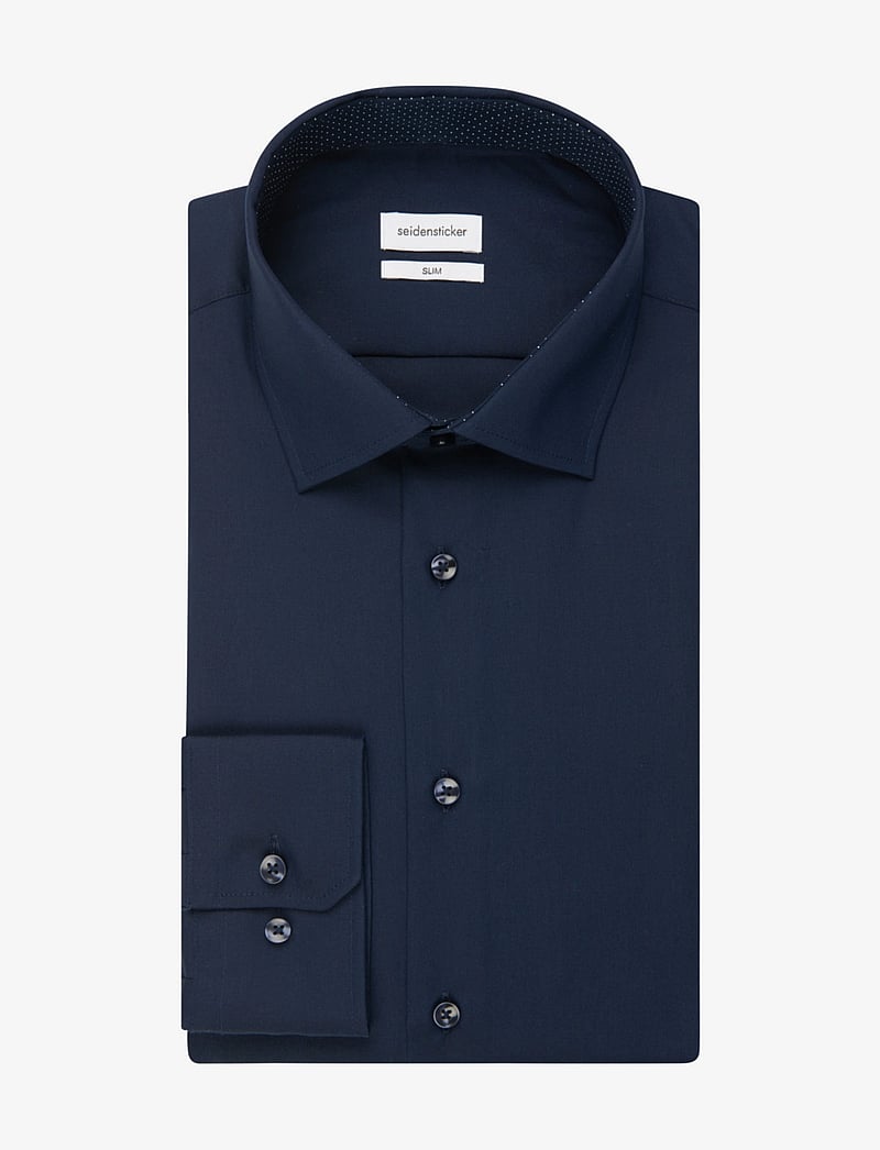Seidensticker - Business Kent Patch12 - formelle skjorter - dark blue - 3