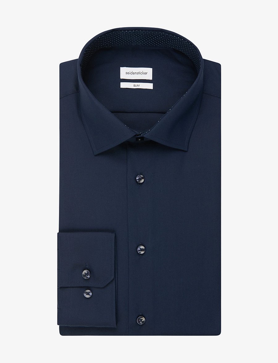 Seidensticker - Business shirt Slim - kostymskjortor - dark blue - 3
