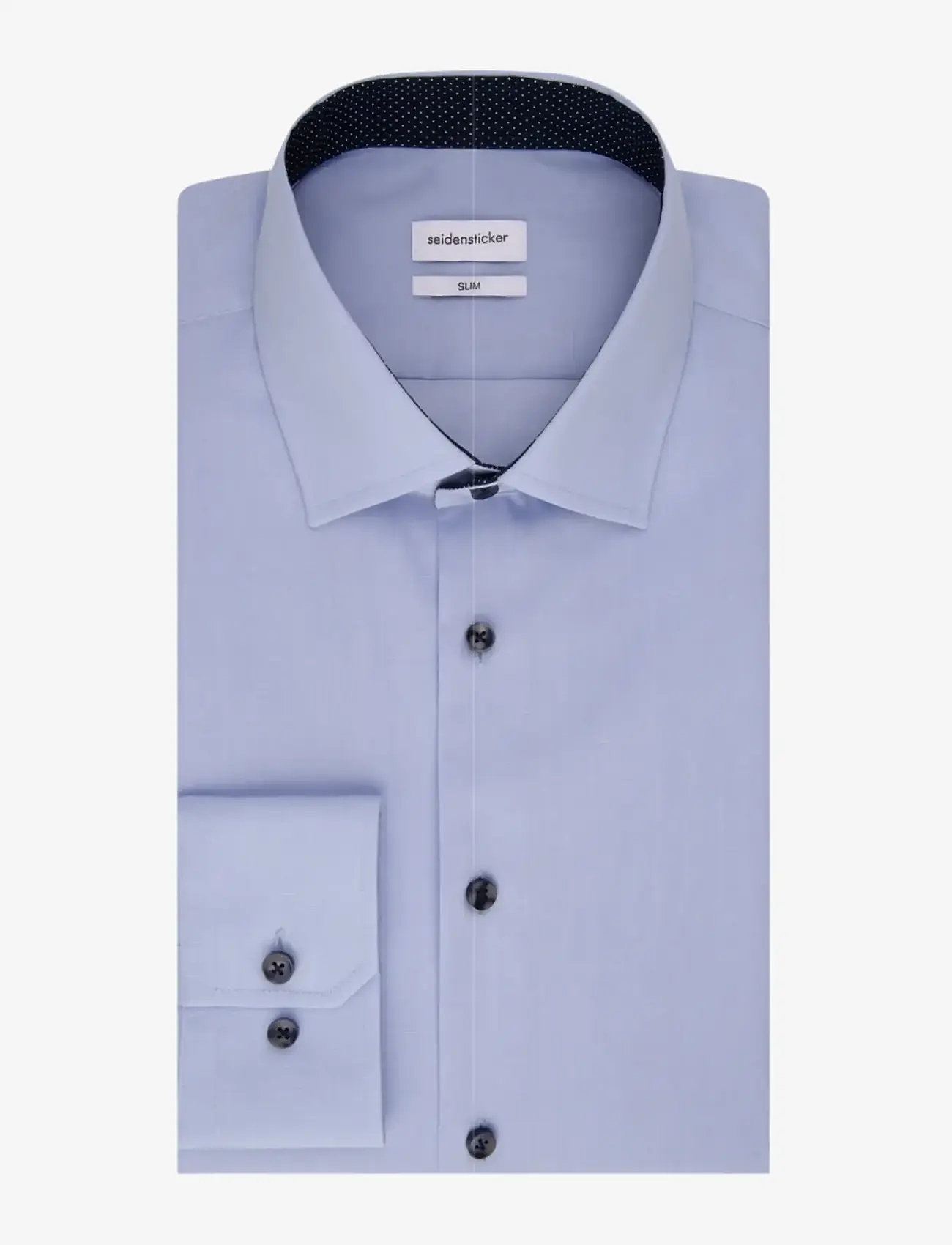 Seidensticker - Business Kent 98 Patch 12 1/1 - formal shirts - light blue - 2
