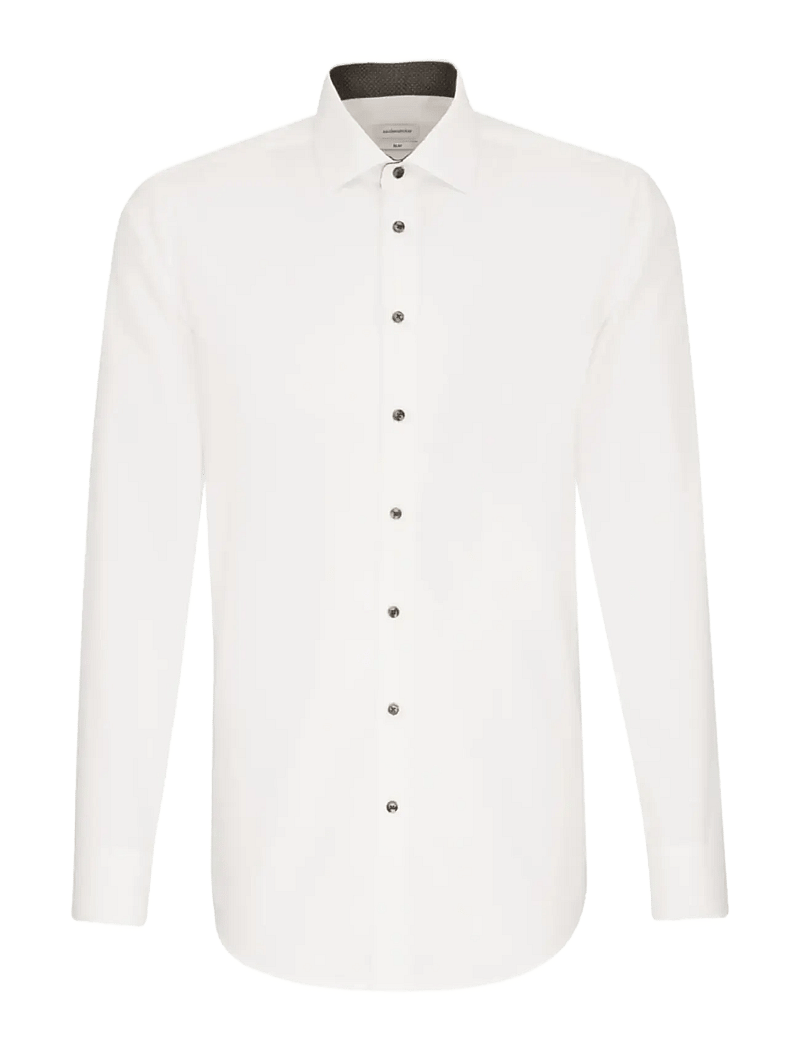 Seidensticker - Business Kent 98 Patch 12 1/1 - pidulikud särgid - white - 1