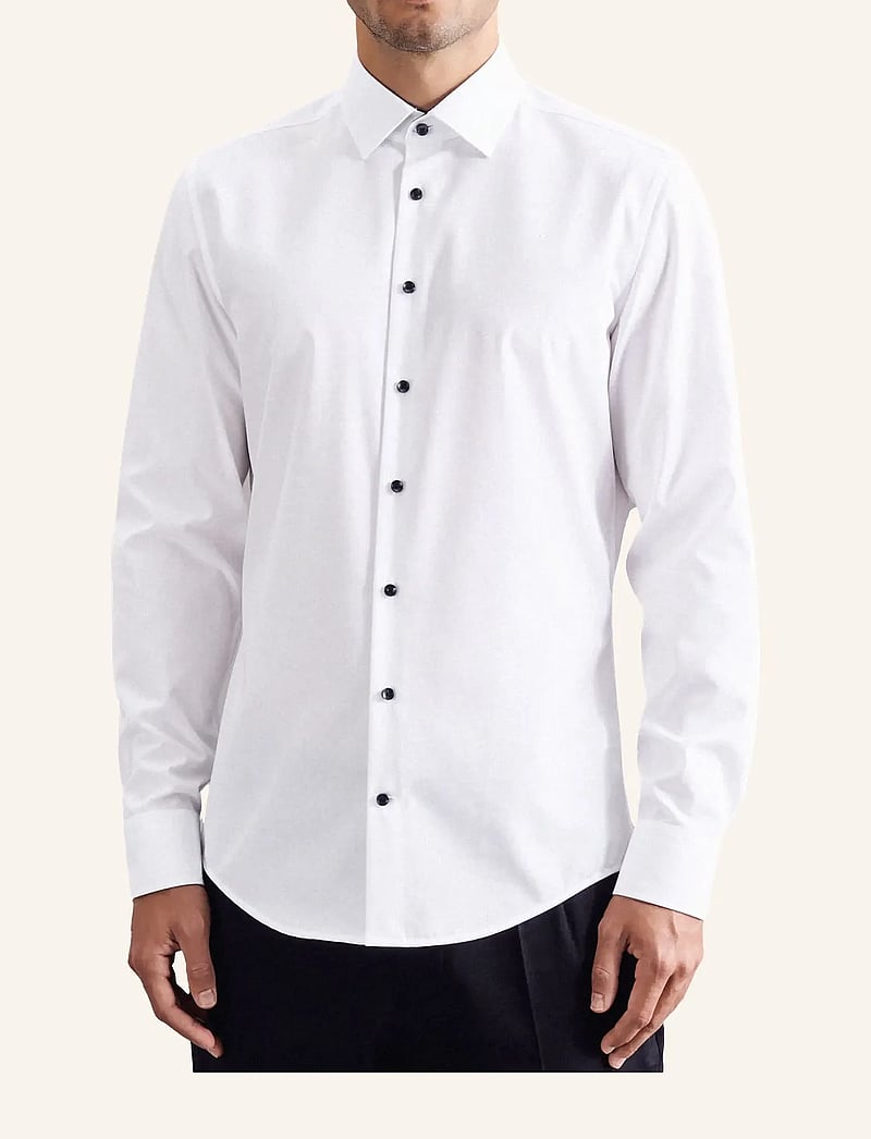 Seidensticker - Business Kent 98 Patch 12 1/1 - pidulikud särgid - white - 0